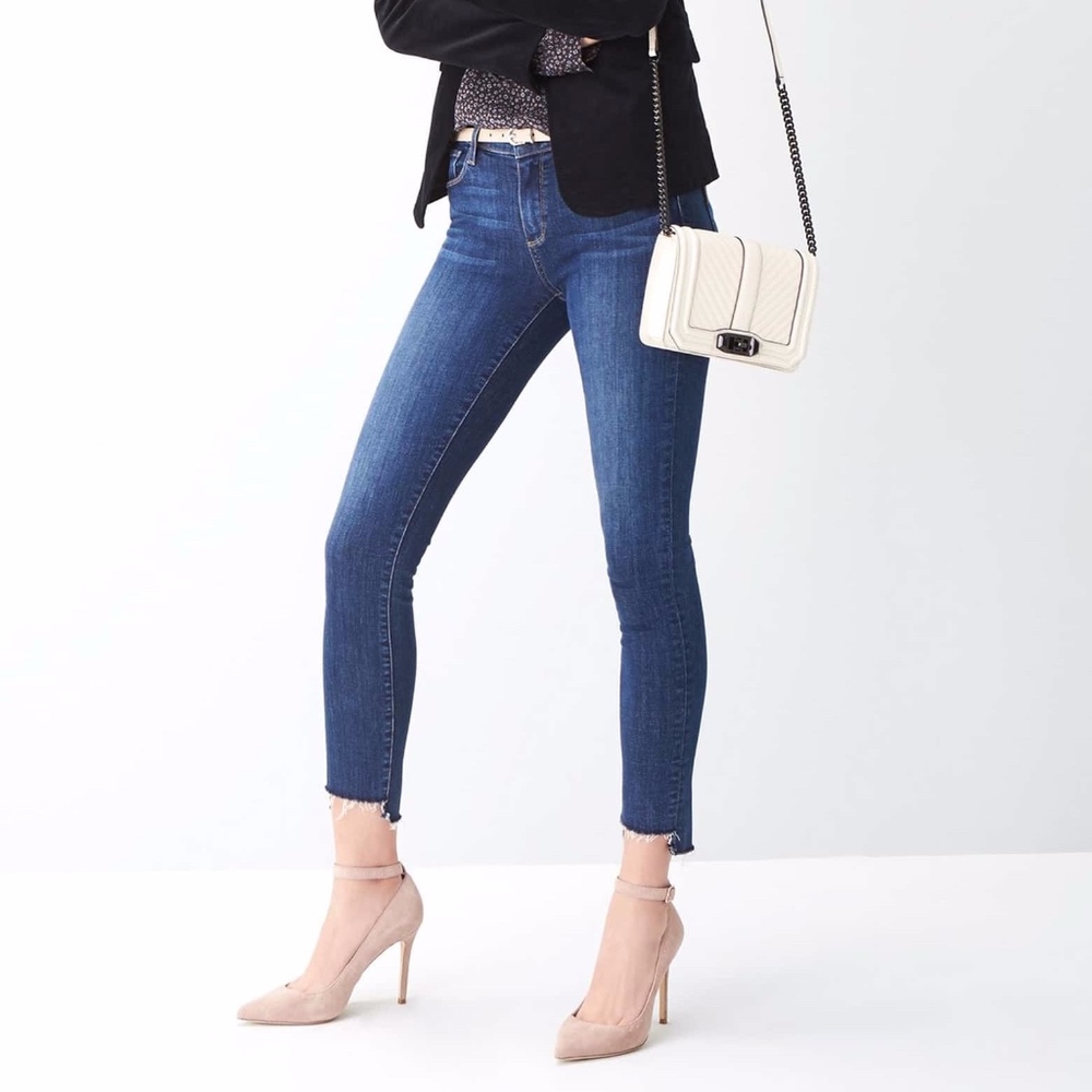 Paige Verdugo Step Hem Skinny Jeans